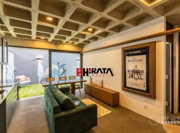 8a8e64d0113c6a1be38e92a6ddddb6e9116937ea · Apartamento com 1 dormitório à venda, 49 m² por R$ 1.100.000,00 - Cidade Monções - São Paulo/SP