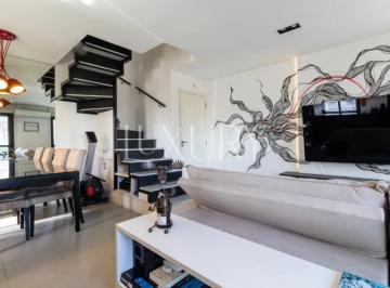 1 · Duplex com 74 m², 2 quartos sendo 1 suíte à venda no bairro Pinheiros.