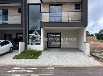Casa · 145m² · 3 Quartos · 2 Vagas · obrado em condomínio Alto Padrão à Venda em São José dos Pinhais