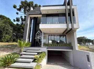 Casa · 290m² · 3 Quartos · 4 Vagas · Sobrado com 3 dormitórios à venda, 290 m² por R$ 1.550.000,00 - Costeira - São José dos Pinhais/PR