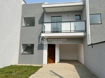 Casa · 119m² · 3 Quartos · 1 Vaga · Sobrado com 3 dormitórios à venda, 119 m² por R$ 695.000,00 - Vila Varginha - Pinhais/PR