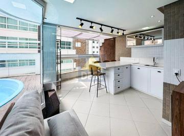 Apartamento · 3 Quartos · 4 Vagas · Cobertura duplex mobiliada com 3 suítes e 4 vagas à venda no Centro de Balneário Camboriú