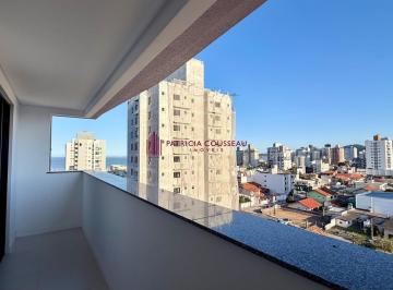 Sacada com vista mar · Apartamento novo 3 dormitórios (1 suíte + 2 demi-suítes) com vista mar - Ilha do