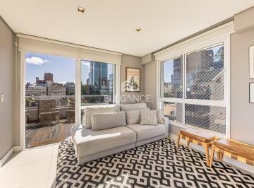 Foto 01 · Cobertura de luxo na auxiliadora com 2 quartos, 1 suíte, 3 vagas e 124m² em Porto Alegre-RS.