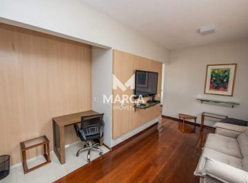 Apartamento · 120m² · 2 Quartos · 1 Vaga · Exclusivo no Lourdes: Apto Mobiliado Completo, Alugue Sem Fiador!