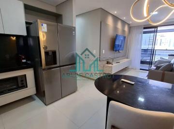 Apartamento · 44m² · 1 Quarto · 1 Vaga · Apartamento Quarto e Sala, Mobiliado com Varanda com Vista Mar da Praia de Jatiuca - Maceió Alagoas