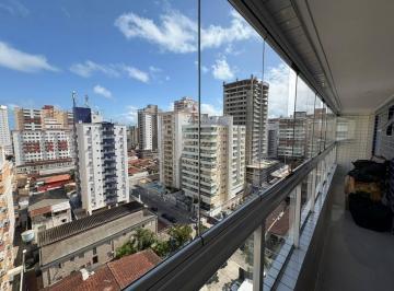 Varanda · Apartamento à venda, 70 m² por R$ 500.000,00 - Vila Guilhermina - Praia Grande/SP