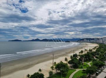 7b75ae00cb6fca1d7f4c812d98eecf13a75a0347 · Apartamento com 3 dormitórios para alugar por R$ 7.000,00/mês - Boqueirão - Santos/SP