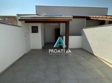 Cobertura · Cobertura com 2 quartos, sendo 1 suíte à venda, 84 m² por 390.000 - Jardim Alvorada - Santo André/SP