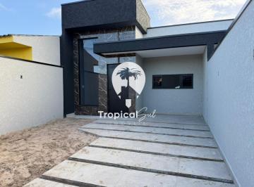 Casa · 82m² · 2 Quartos · 2 Vagas · Casa Nova com piscina à venda, Balneario Caravelas, MATINHOS - PR