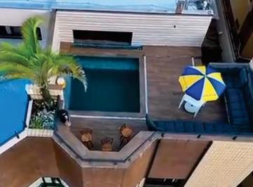 Apartamento de 3 quartos, Santos · Cobertura Luxuosa Duplex Vista Mar - Lazer e Mobiliada