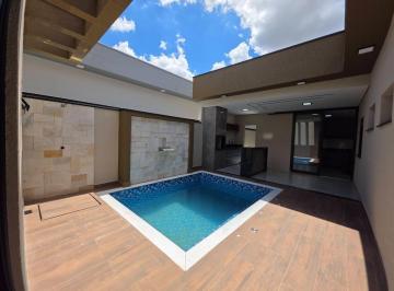 Foto 01 · Casa de luxo em condomínio: 3 quartos, 3 suítes, 2 salas, 3 banheiros, 4 vagas de garagem, 170m² - H