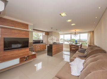Apartamento · 90m² · 3 Quartos · 2 Vagas · Apartamento semimobiliado, com 3 quartos, churrasqueira e 2 vagas de garagem em Canoas