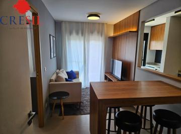 Foto 01 · Apartamento para locação em Campinas-SP, Loteamento Caminhos de São Conrado: 1 quarto, 1 sala, 1 ban