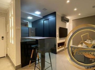 Foto 01 · Apartamento à venda em São Paulo-SP, Vila Regente Feijó: 2 vagas de garagem, 56m²!