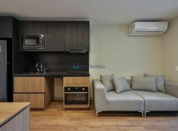 Apartamento · 42m² · 1 Quarto · 1 Vaga · Apartamento para locação em Moema com 1 dormitorio