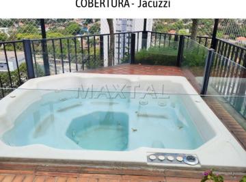 Apartamento · 270m² · 3 Quartos · 4 Vagas · Cobertura para locação de 270m², com 3 dormitórios, e 4 vagas, em Santo Amaro.