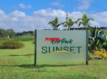 Terreno · 285m² · CONDOMINIO ECO PARK SUNSET CAÇAPAVA possui fácil acesso às principais vias da cidade.