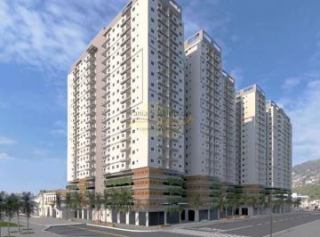 Apartamento · 50m² · 2 Quartos · 1 Vaga · Apartamento em Valongo, Santos/SP de 50m² 2 quartos à venda por R$ 350.000,00