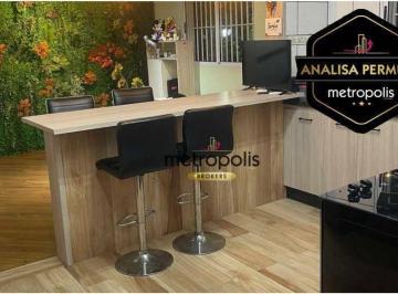 Cozinha · Sobrado com 4 dormitórios à venda, 215 m² por R$ 798.000,00 - Jardim Las Vegas - Santo André/SP