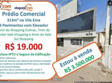 6a19188e0f2a7af6358a19f94c122a2a99d56d81 · Prédio, 313 m² - venda por R$ 3.500.000,00 ou aluguel por R$ 19.000,01/mês - Jardim São Dimas - São