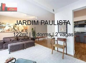 666964a6020cf66db4c5700b8ec2a3eb66b56e63 · R. Guarará, 77 - Jardim Paulista, 122m², 3 suítes, 2 vagas, Fra Angelico