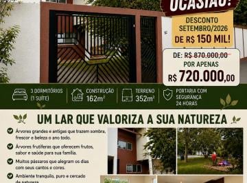 Casa de 3 quartos, Taubaté · OFERTA Sobrado 3 dorm em Residencial FEchado com portaria 24 horas em QUIRIRIM Taubate sõ 720 mil