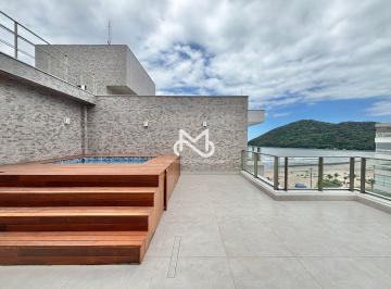 Apartamento · 230m² · 3 Quartos · 3 Vagas · Cobertura frente mar no Centro de Bertioga/SP