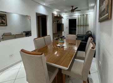 Sala · Apartamento VISTA MAR com 2 dormitórios à venda, 77 m² por R$ 546.000 - Tupi - Praia Grande/SP