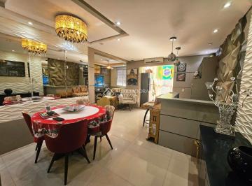 Apartamento · 84m² · 3 Quartos · 2 Vagas · Apartamento semi mobiliado, andar alto, com sacada e churrasqueira, 2 vagas cobertas, infra completa