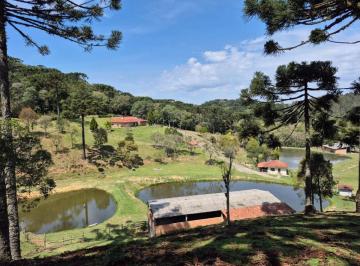 Rural de 3 quartos, Bocaiúva do Sul · Sítio de 300 mil metros de muita área verde, cachoeira e lagos, ideal pra você ou seu negócio.