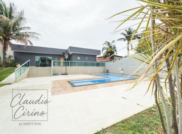 Casa de 4 quartos, Brasília · ARNIQUEIRAS CASA 4 QUARTOS 3 SUÍTES SHA 5 MILENIUN PISCINA CHURRASQUEIRA LUXO MODERNA