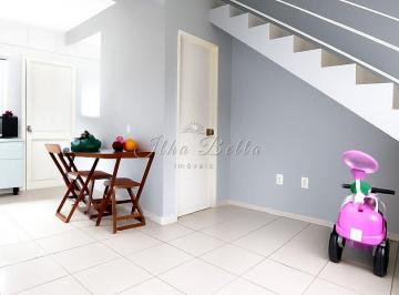 Sala de Estar / Integração · Sobrado 2 Quartos Residencial Barcelona Forquilhas São José