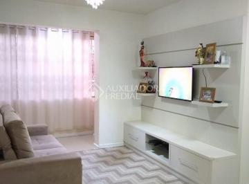 Apartamento · 63m² · 2 Quartos · 1 Vaga · Apartamento 2 dormitórios, banho social, cozinha, living com 2 ambientes com sacada e churrasqueira