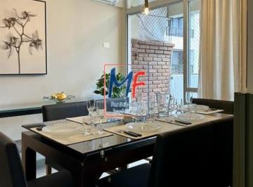 Apartamento · 90m² · 4 Quartos · Excelente apto no Guarujá/SP, com 90 m² a.u., 4 dormitórios (1 suíte), salas de estar e jantar, vara