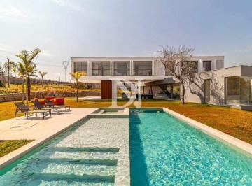 Casa · 796m² · 5 Quartos · 2 Vagas · Casa Contemporânea Assinada à Venda no Condomínio Terras de São José II – 5 Suítes, Vista Privilegia