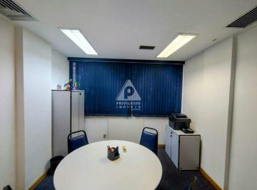 Comercial · 38m² · Sala Comercial 38m² no Centro do Rio de Janeiro – Mobiliada, 24h e Pronta para Uso
