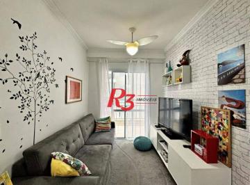 9402f5de449b04f9651c54d752e0ceff78bc7f1d · Apartamento com 2 dormitórios à venda, 64 m² por R$ 600.000,00 - Marapé - Santos/SP
