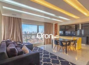c44c8bed5ff4167ce93168e42af6b9ff4877f2af · Apartamento mobiliado com 3 dormitórios à venda, 120 m² por R$ 1.180.000 - Jardim América - Goiânia/