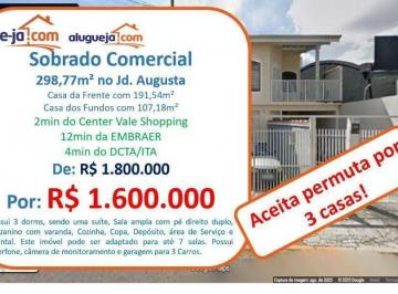 53947b85632184bf7dcbfc1b4cb13b87a07a0e27 · Sobrado à venda, 298 m² por R$ 1.600.000,00 - Jardim Augusta - São José dos Campos/SP