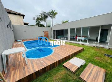 Casa de 3 quartos, Gama · CASA 3 QUARTOS PISCINA CHURRASQUEIRA LAJE PONTE ALTA NORTE ALTO PADRAO SALAO DE FESTAS SUITE