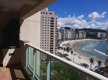 Apartamento de 3 quartos, Guarujá · Apartamento com churrasqueira, vista mar