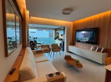 Casa de 4 quartos, Salvador · Deslumbrante Ap. ALPHAVILLE 1 COND. MANSÃO RESERVA REAL 3suítes 142m² decorado a. alto 3 vagas