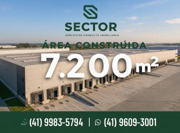 Comercial · 7200m² · Galpão Industrial para Locação • 7.200 m² • São José dos Pinhais - PR