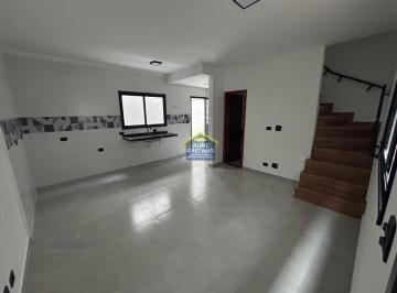 Casa · 54m² · 2 Quartos · 1 Vaga · Sobrado de Condomínio em Vila Caiçara - Condomínio com Piscina!