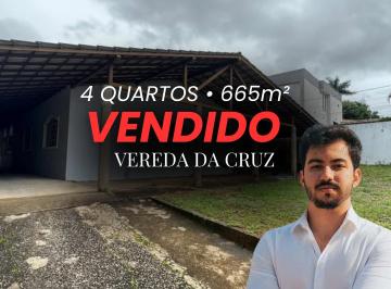 Casa de 4 quartos, Águas Claras · Vereda da cruz - Casa vazada - 665m² - Escriturada - Laje e solta no lote