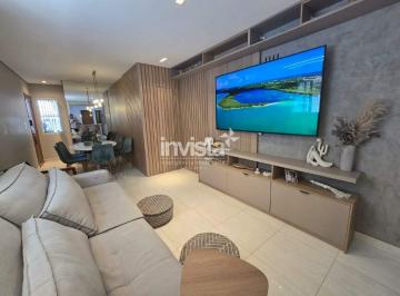 Casa · 140m² · 3 Quartos · 2 Vagas · Casa Ampla com 3 Suítes e Área Gourmet – Marapé, Santos