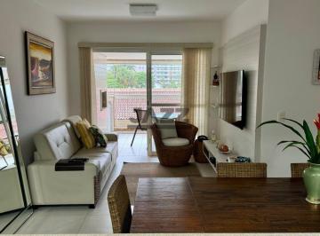 Apartamento · 96m² · 3 Quartos · 2 Vagas · Apartamento Frente ao Mar no Centro de Bertioga - 95,82m², 3 Dormitórios (2 Suítes) e Apenas 20m da