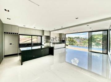 Casa · 398m² · 4 Quartos · 6 Vagas · Cond. SP II - Zero Km! 4stes, ELEVADOR, lareira, gourmet, piscina!