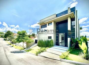 Casa · 398m² · 4 Quartos · 6 Vagas · Cond. SP II - Zero Km! 4stes, ELEVADOR, lareira, gourmet, piscina!